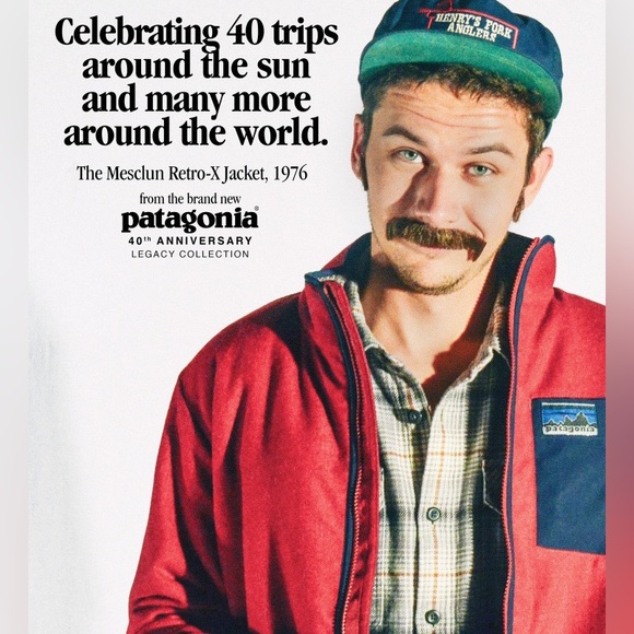 Patagonia Mesclun Retro Jacket 40th anniversary - Picture 2 of 7